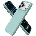 ORNARTO for iPhone 17 Pro Max Case, Liquid Silicone, Chalk Pink