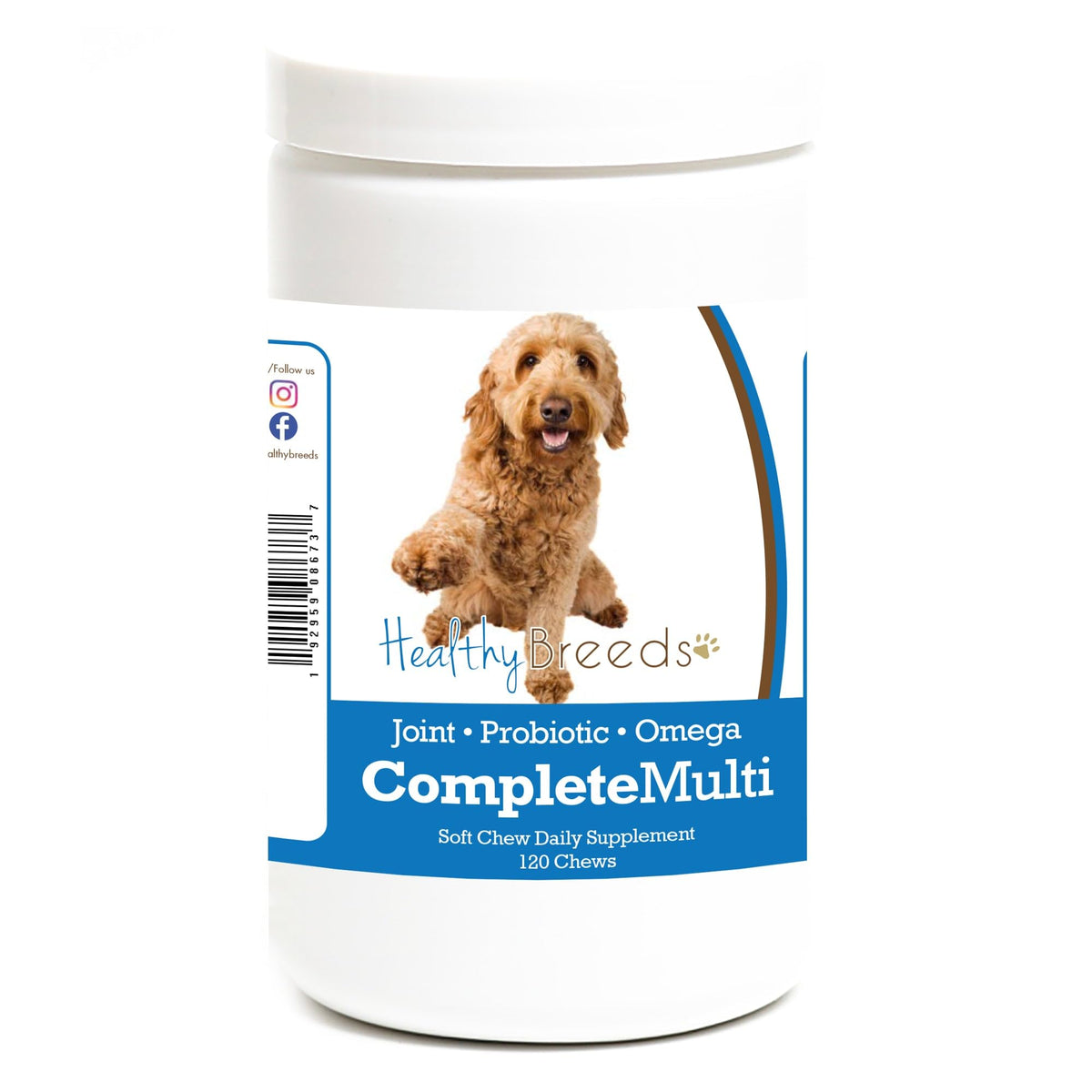 Healthy Breeds French Bulldog All in One Multivitamin Soft Chew 120 Count