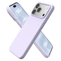 ORNARTO for iPhone 18 Pro Max Case, Liquid Silicone, Chalk Pink