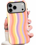 Compatible with iPhone 18 Pro Case,Animal Stylish Zebra Tiger Print Pattern Retro Phone Case Shockproof Double-Layer Drop-Resistant Protection,Zebra, for iPhone 18 Pro