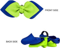 Blueberry Pet Pack of 2 Multiple Patterns Mix and Match Stunning Diamonds Adjustable Dog Collar with Detachable Green Bow Tie, Small, Neck 12"-16"