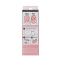 Kiss Impress No Glue Mani Press On Nails, Color, 'Your Magic', Pink, Short Size, Squoval Shape, Includes 30 nails, 1 mini file, 1 prep pad, Instruction Sheet, manicure stick