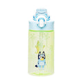 Zak Designs Sanrio Hello Kitty Sage 16oz Leak-Proof Straw Kids Water Bottle | BPA Free, Durable Plastic, Cupholder Friendly, Dishwasher Safe, Easy to Clean, Lid Lock, Handle, For School, Home, Travel