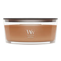 WoodWick Fireside Holiday Candle Gifts for Women and Men, 9.7 oz Medium Hourglass Candle with Crackling Wick