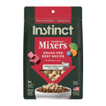 Instinct RawBoost Mixers, Freeze Dried Dog Food Topper, Grain-Free Recipe - All Natural Beef, 14 oz. Bag
