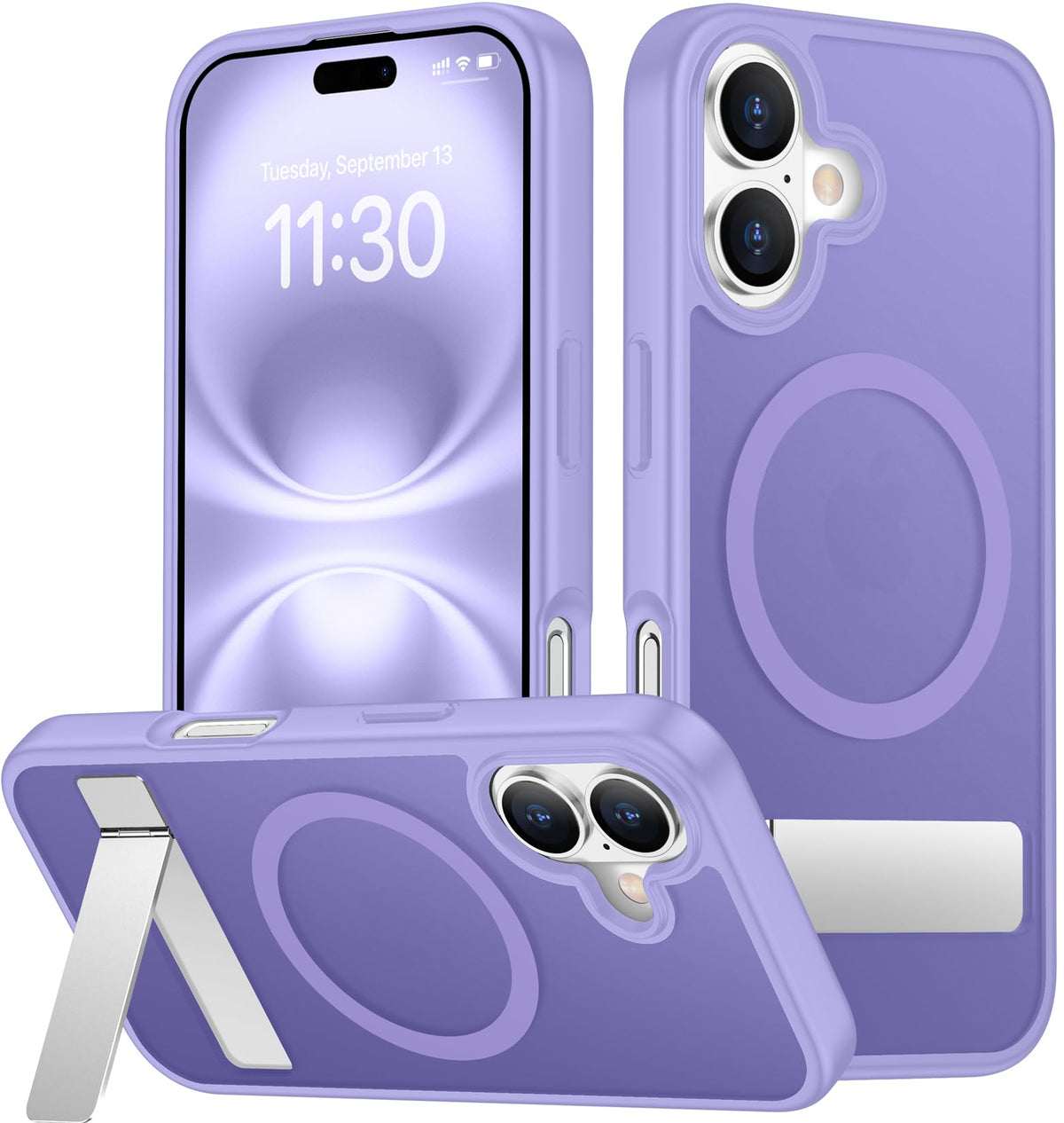 SPIDERCASE for Samsung Galaxy S26 Ultra Case,Built-in Stand,Clear