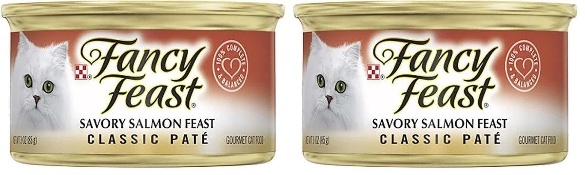 Purina Fancy Feast Gravy Lovers Poultry and Beef Grilled Gourmet Wet Cat Food Variety Pack - (Pack of 30) 3 oz. Cans