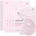 medicube Jelly Gel Mask with Salmon DNA PDRN Pink Collagen, 4EA | Overnight Face Mask for Glass Glow Skin - Elasticity, Hydrating, Firming and Moisturizing, Korean Skincare, 28g x 4ea