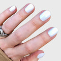Olive & June Instant Mani Press-On Nails, HZ Velvet, Short, Round | Salon-quality glue-on manicure kit; 42 non-toxic fake nails in 21 sizes, recycled materials, realistic look, lasts 14 days