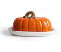 Pumpkin Butter Dish with Lid for Countertop Pumpkin Fall Kitchen Decor
