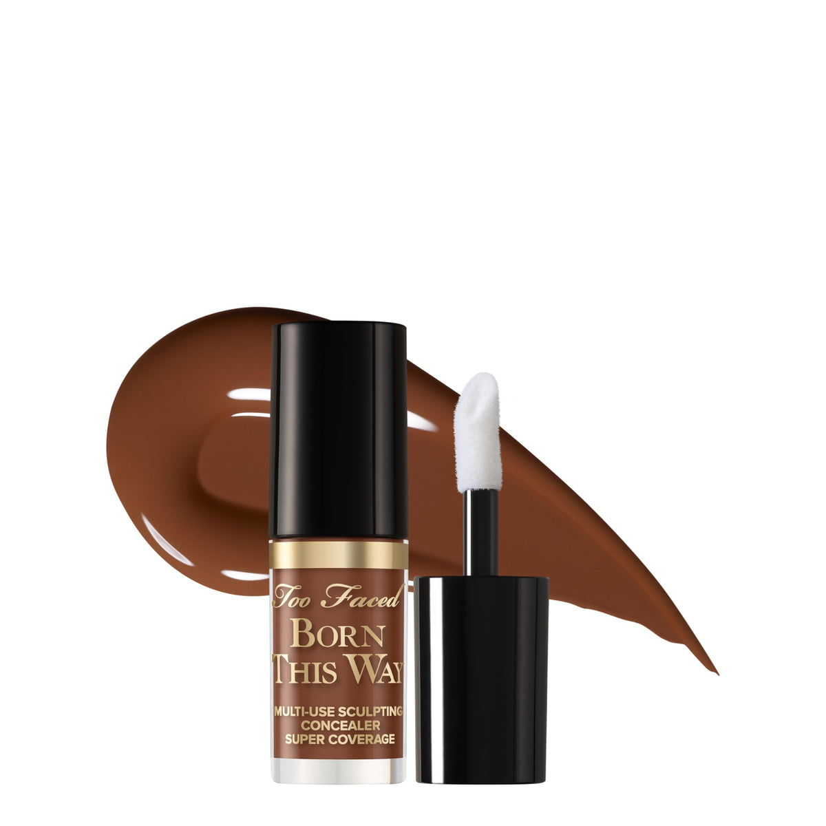 Too Faced Born This Way Super Coverage Multi-Use Concealer | Full-Coverage Hydrating Concealer for Dark Circles & Blemishes with Natural Finish | Hyaluronic Acid & Coconut Water
