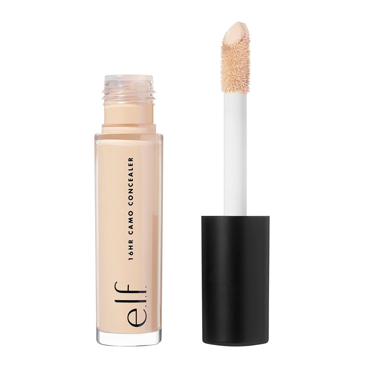e.l.f. 16HR Camo Concealer, Full Coverage, Matte Finish Under-Eye & Blemish Corrector, Hydrating Formula, 16-Hour Crease-Resistant Wear, Deep Chestnut