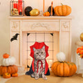 Halloween Cat Costume Vampire Cape for Small Medium Dogs Cats Witch Cloak