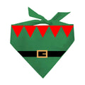 Santa Claus Costume Christmas Dog Bandana | 100% Cotton | Made in USA |Gift |Red, OS (1166)