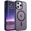 SUPFINE Magnetic for iPhone 13 Case/iPhone 14 Case Black