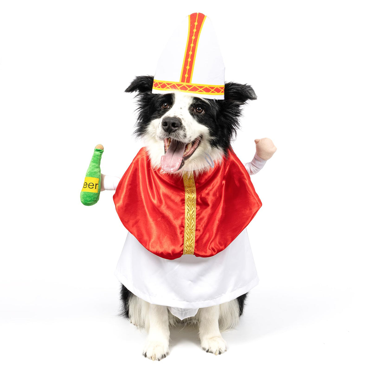 NACOCO Halloween Dog Doctor Costume - Pet Dentist Clothes Cat Funny Uniform Green Outfit Apparel Adjustable for Small Medium and Large Dogs(Green Dentist, S)