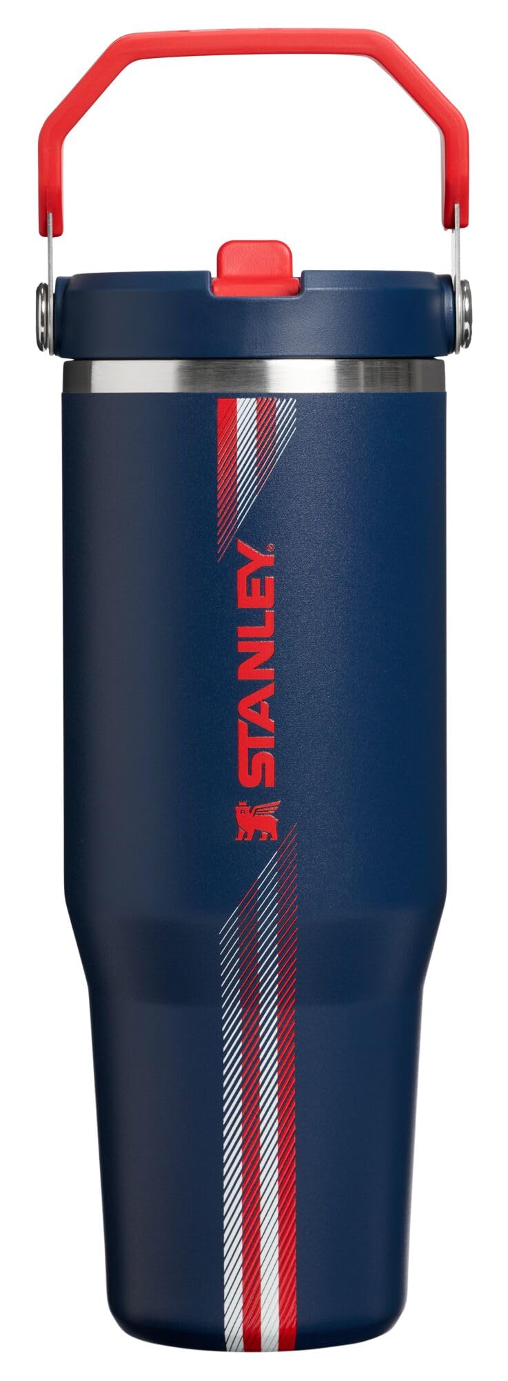 Stanley IceFlow 2.0 Flip Straw Tumbler with Handle 30 oz | Twist On Lid and Flip Up Straw | Leak Resistant Water Bottle | Insulated Stainless Steel | BPA-Free | Dried Pine