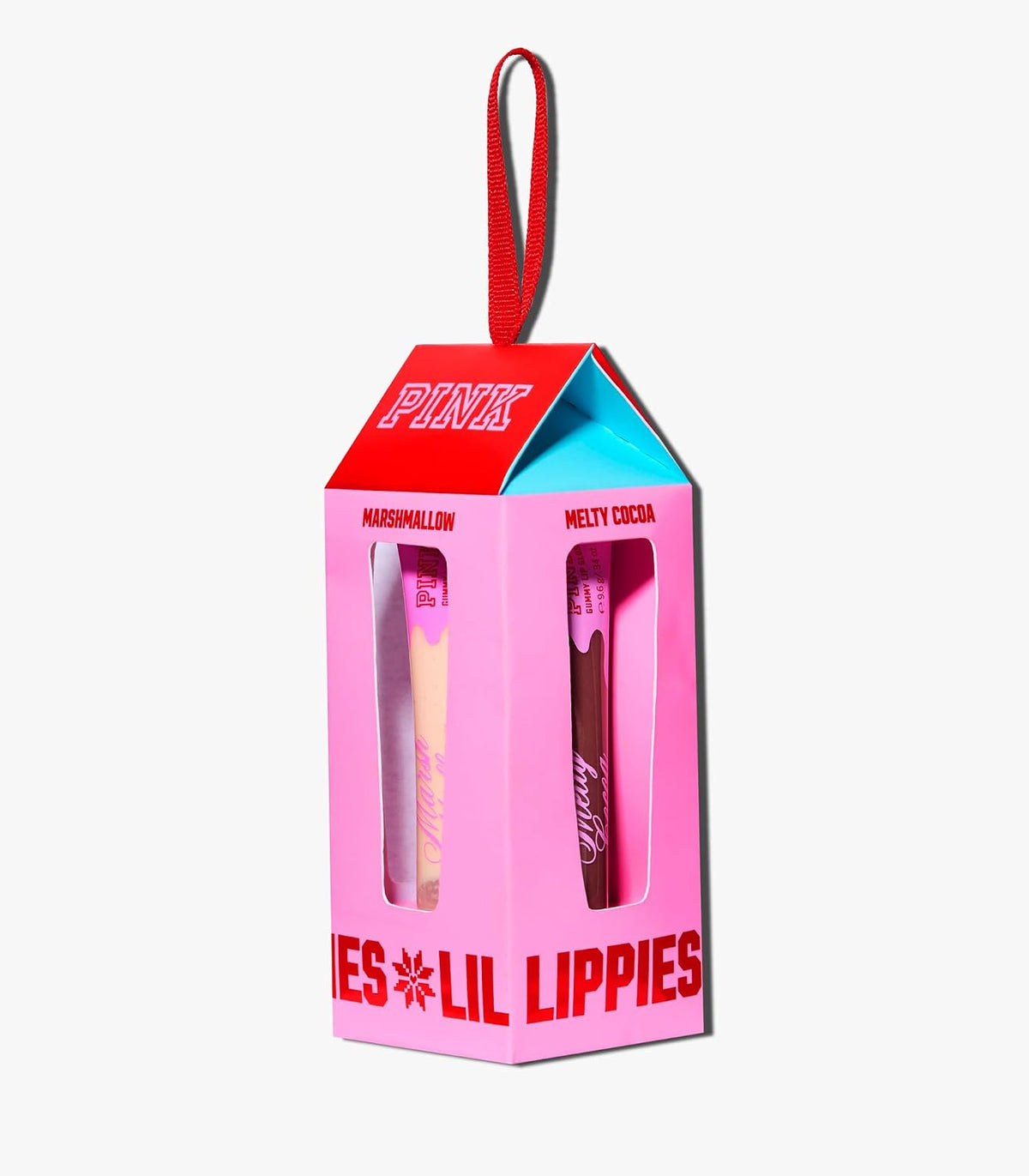 Victoria's Secret PINK 3 piece Lip Oil Gift Set, Flavored Gloss for Women