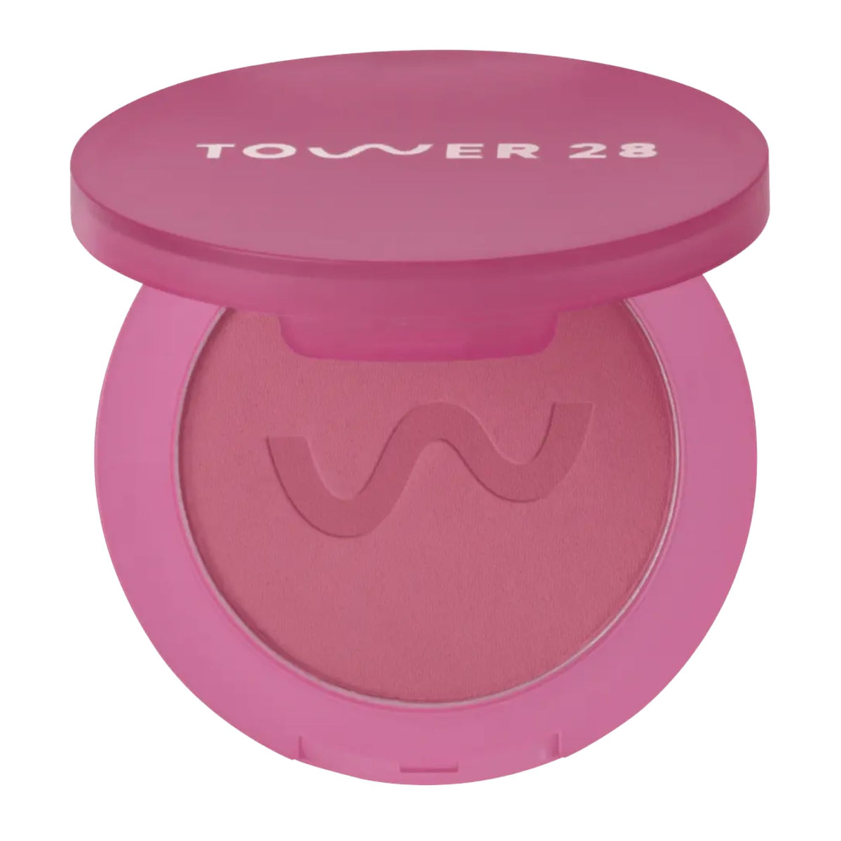 Tower 28 GetSet Matte Powder Blush for Cheeks - 12-Hour Setting Blush Powder for Smooth, Blurred Skin - Talc-Free, Sweat-Proof Face Blushes - Makeup for Sensitive Skin - Samo Spritzer (1.13 oz)