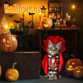 Halloween Cat Costume Vampire Cape for Small Medium Dogs Cats Witch Cloak
