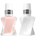 Essie Gel Couture Long-Lasting Nail Polish, Vegan, Clear, Shiny Top Coat, 0.46 fl oz