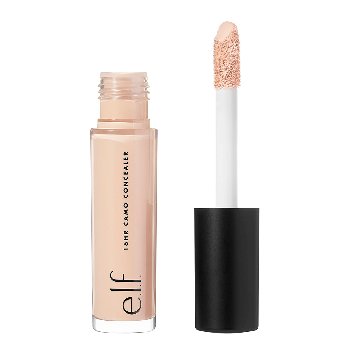 e.l.f. 16HR Camo Concealer, Full Coverage, Matte Finish Under-Eye & Blemish Corrector, Hydrating Formula, 16-Hour Crease-Resistant Wear, Deep Chestnut