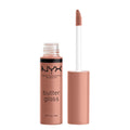 NYX PROFESSIONAL MAKEUP Butter Gloss, Non-Sticky Lip Gloss - Sugar Glass (Clear), Pack Of 3