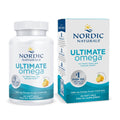 Nordic Naturals Ultimate Omega, Lemon Flavor - 90 Soft Gels - 1280 mg Omega-3 - High-Potency Omega-3 Fish Oil Supplement with EPA & DHA - Promotes Brain & Heart Health - Non-GMO - 45 Servings
