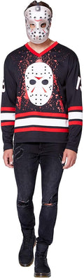Spirit Halloween Jason Voorhees Hockey Jersey - Friday the 13th