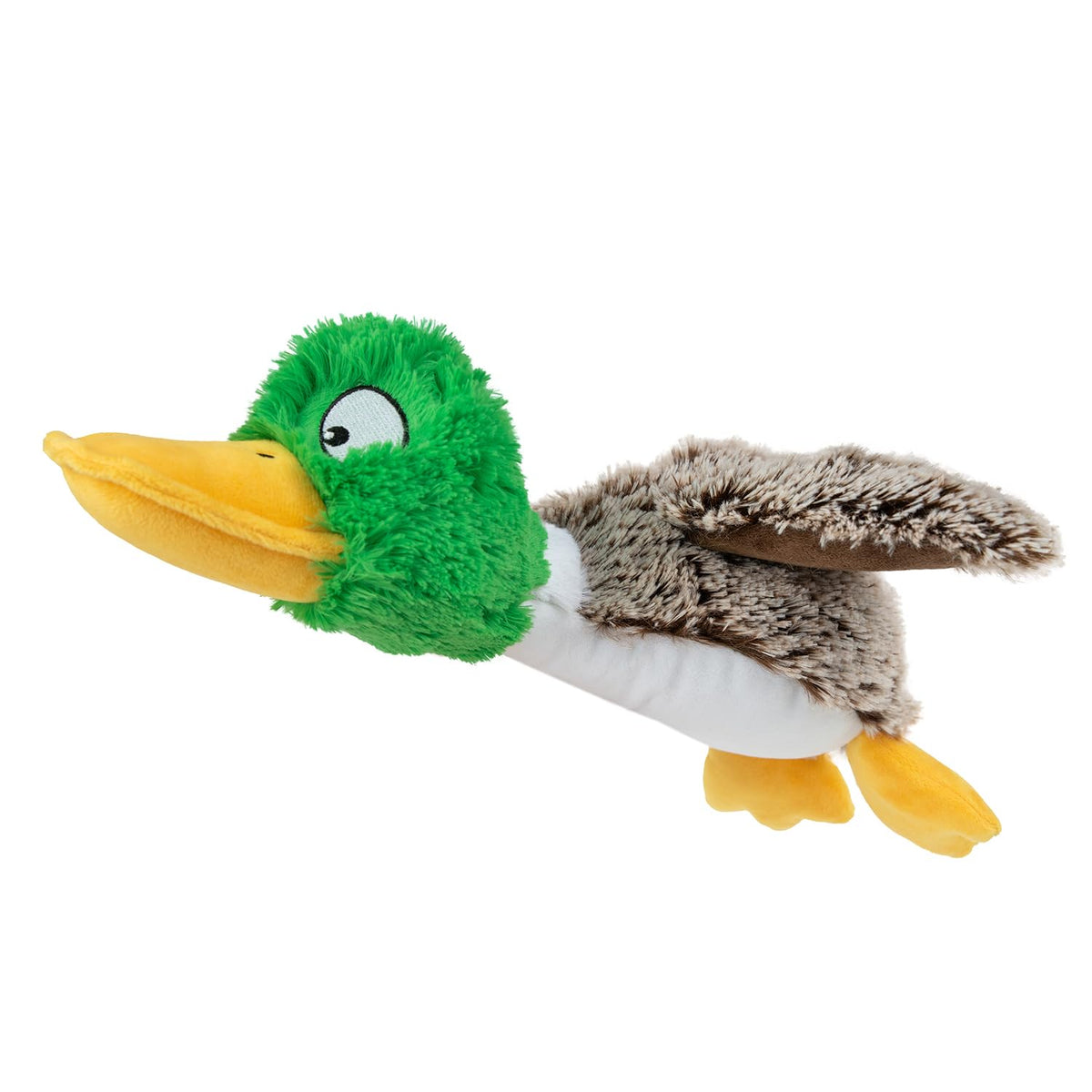Best Pet Supplies Interactive Squeaky Dog Toy - Crinkle Chicken, Brown | Stuffing Free Body, Soft, Squeaks & Crinkles, No Mess, Perfect for Moderate Chewers, Toss and Fetch Play