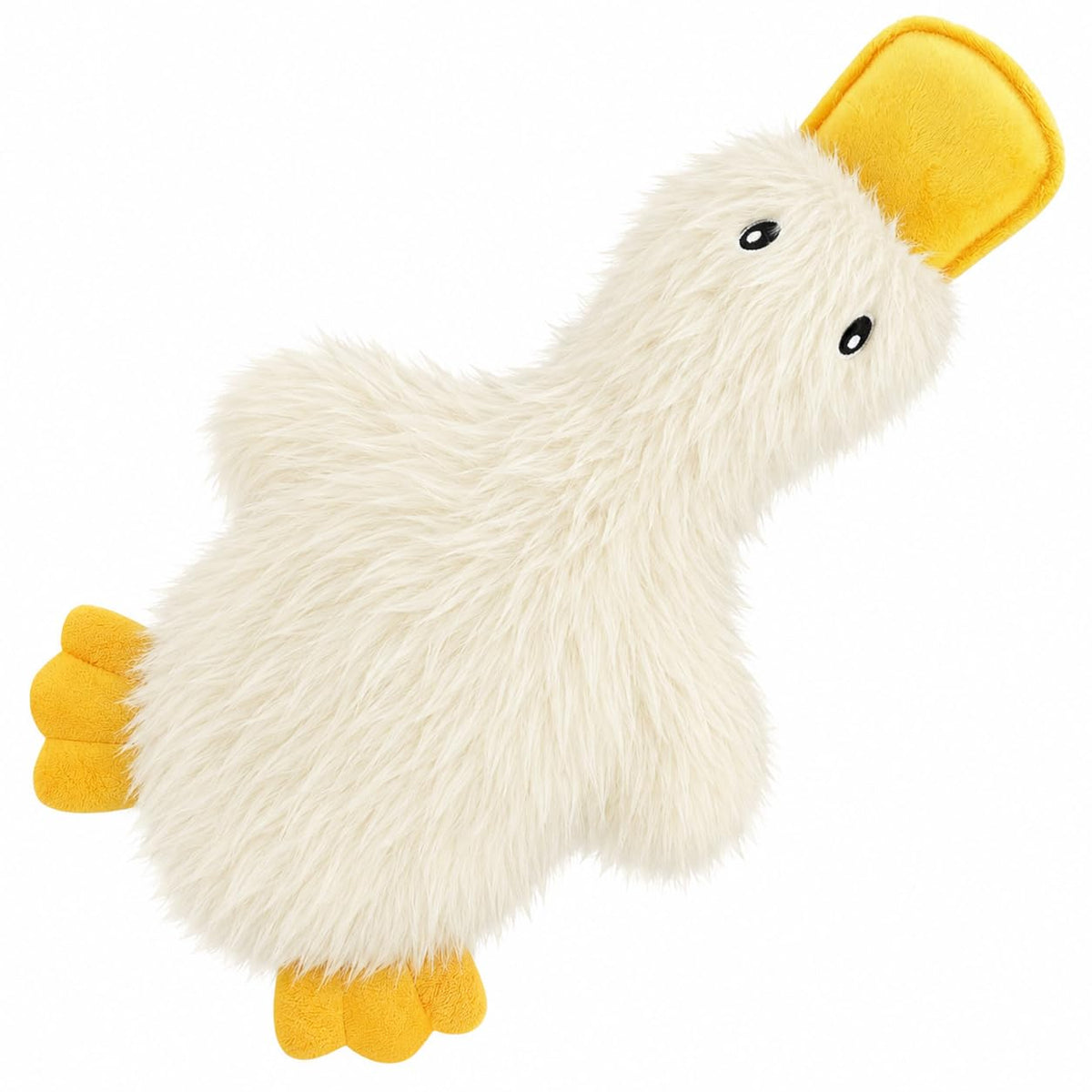 Best Pet Supplies Interactive Squeaky Dog Toy - Crinkle Chicken, Brown | Stuffing Free Body, Soft, Squeaks & Crinkles, No Mess, Perfect for Moderate Chewers, Toss and Fetch Play