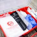 Premium Tick Remover Kit - Stainless Steel Tick Remover + Tweezers, Leather Case, and Free Pocket Tick Identification Card (1 Set)