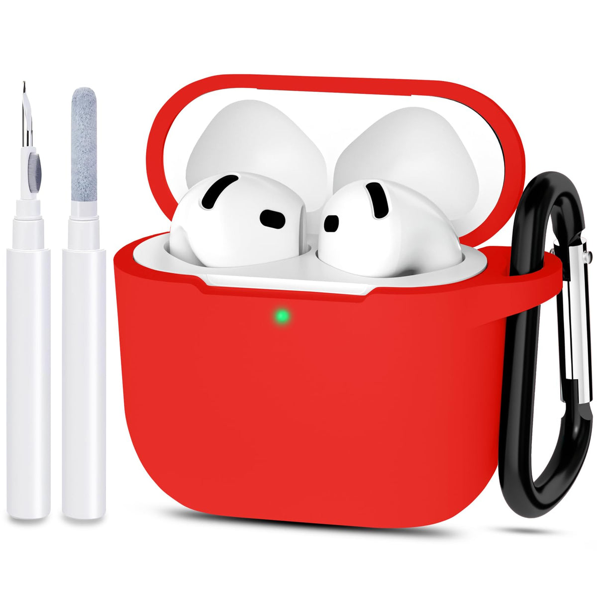 for AirPods 4/5 Case Cover with Cleaner kit, Midnight Blue