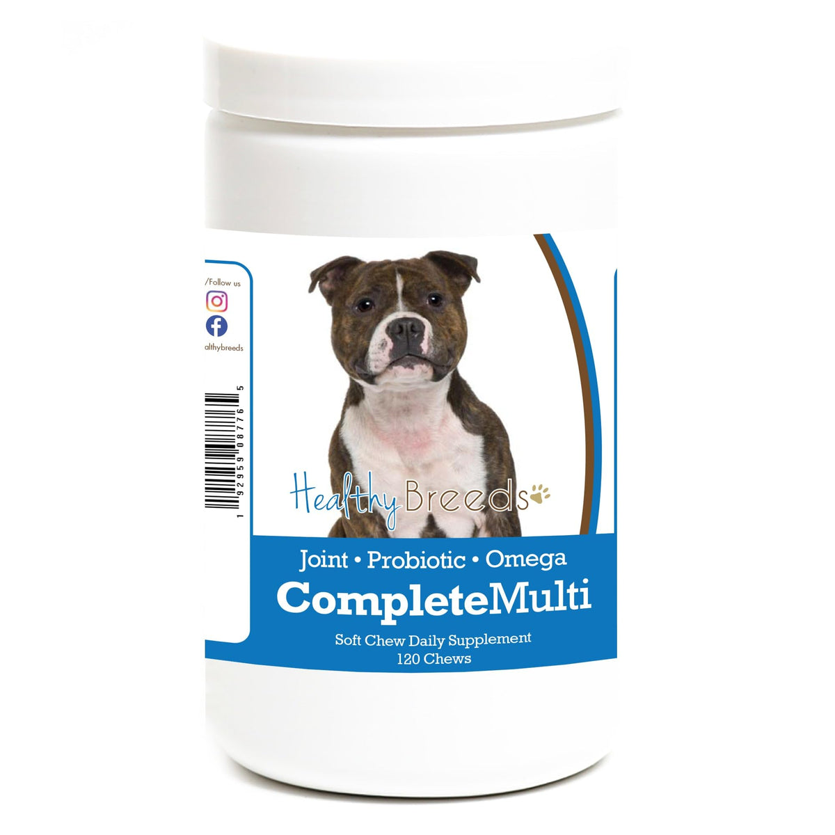 Healthy Breeds French Bulldog All in One Multivitamin Soft Chew 120 Count