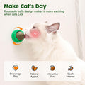 Potaroma Catnip Toys Balls 4 Pcs with Extra Cat Energy Ball