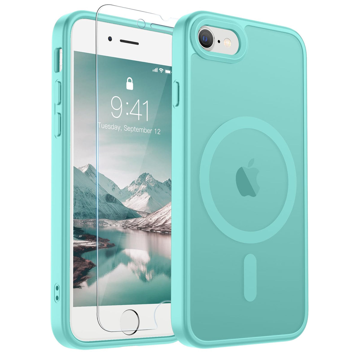 SUPFINE Magnetic for iPhone 13 Case/iPhone 14 Case Black