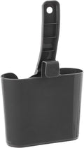 Amazon Basics Durable Cat Litter Scoop with Holder, Hangs on Litter Box, Efficient Scooper