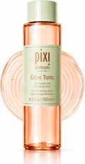Pixi Glow Tonic Exfoliating Face Toner with 5% Glycolic Acid, Ginseng and Aloe Vera, Alcohol-Free Pore-Refining Toner for Radiant Skin, 8.5 fl oz / 250 ml