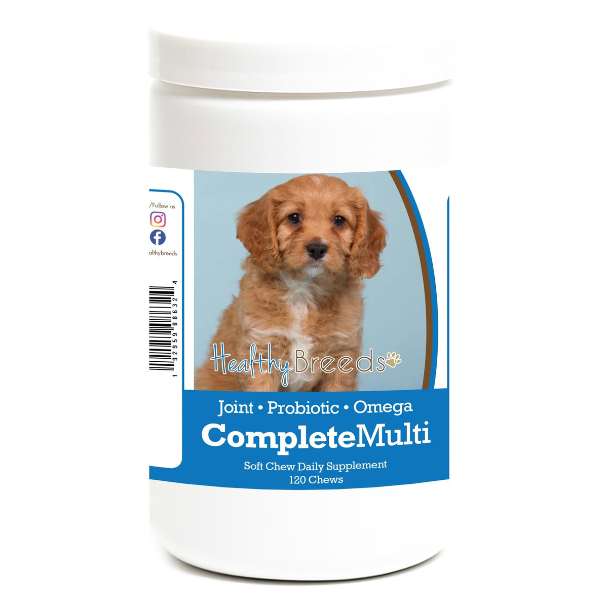 Healthy Breeds French Bulldog All in One Multivitamin Soft Chew 120 Count