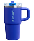 STANLEY Quencher ProTour Flip Straw Tumbler with Leakproof Lid 40 oz | Built-In Straw and Handle | Cup Holder Compatible for Travel | Insulated Stainless Steel Cup | BPA-Free | Black