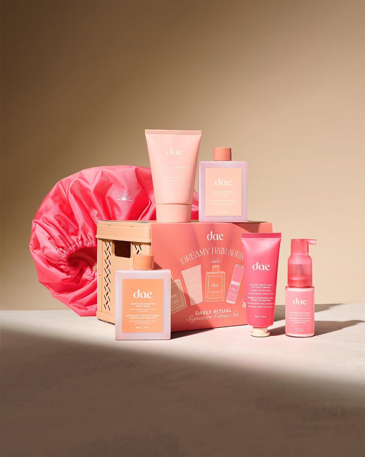 DAE Cactus Fruit 3-in1 Styling Cream & Taming Wand - Tames Flyaways