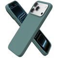 ORNARTO for iPhone 17 Pro Max Case, Liquid Silicone, Chalk Pink