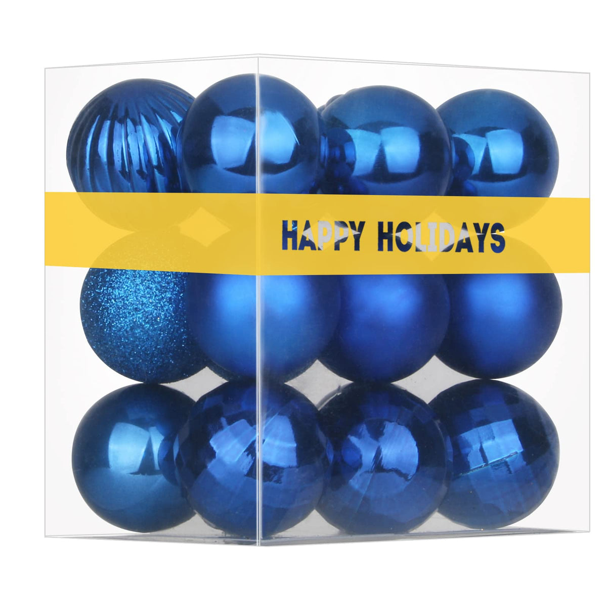 Rose Red 4.0" Large Christmas Balls - Christmas Tree Decoration Ornaments Shatterproof Hanging Balls for Birthday Halloween Holiday Wedding Decorations Set of 4pcs