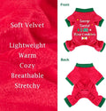 Dog Easter Outfit Pajamas Soft Lightweight Dog Onesie Warm Pet Winter Clothes for Small Medium Large Pet Dogs Cats