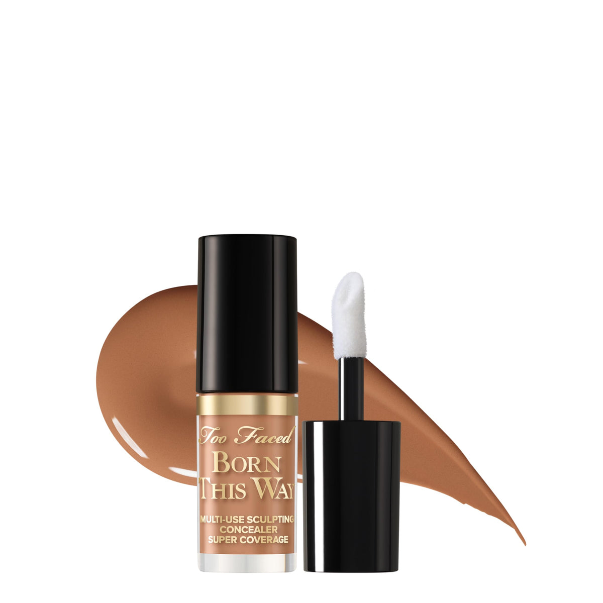 Too Faced Born This Way Super Coverage Multi-Use Concealer | Full-Coverage Hydrating Concealer for Dark Circles & Blemishes with Natural Finish | Hyaluronic Acid & Coconut Water