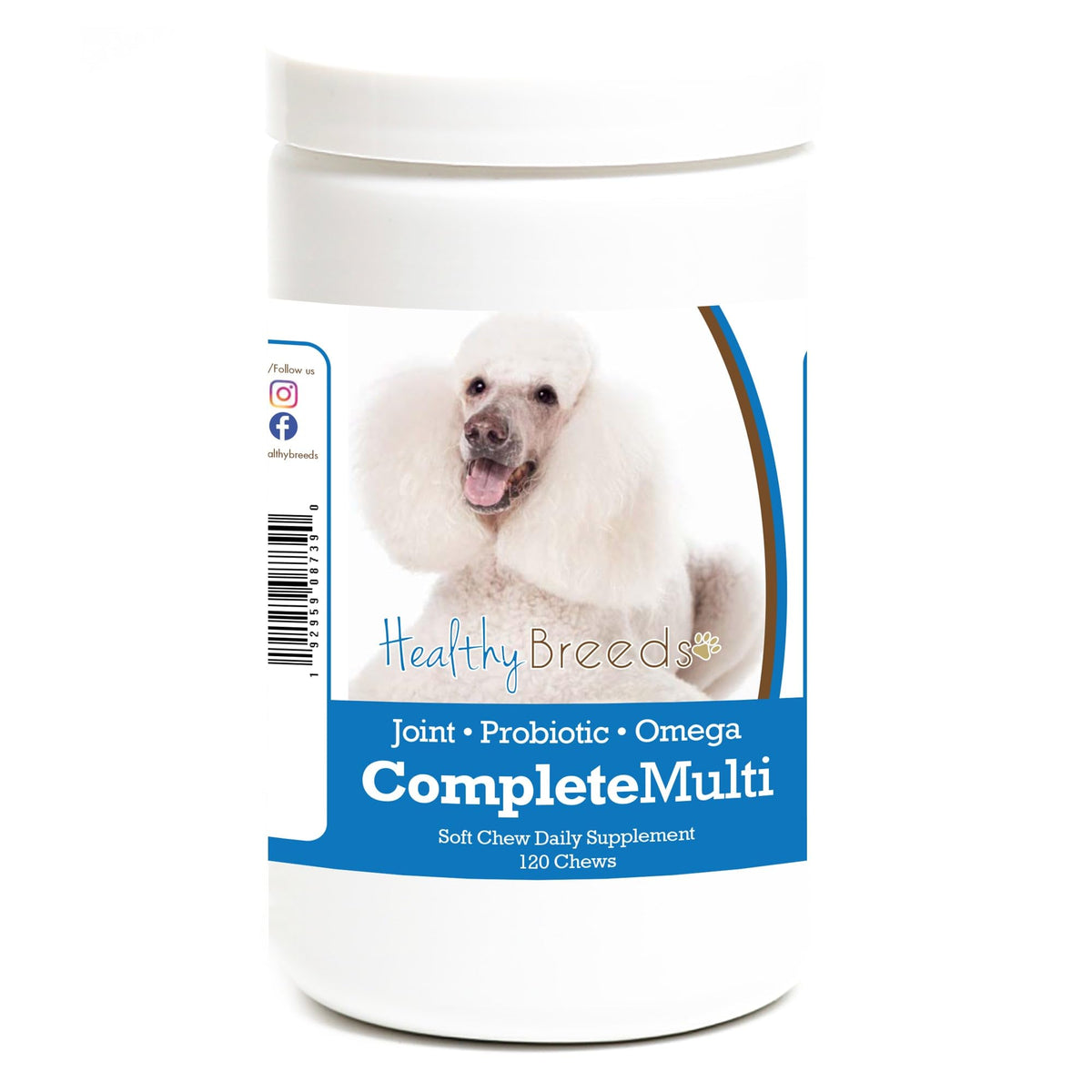 Healthy Breeds French Bulldog All in One Multivitamin Soft Chew 120 Count