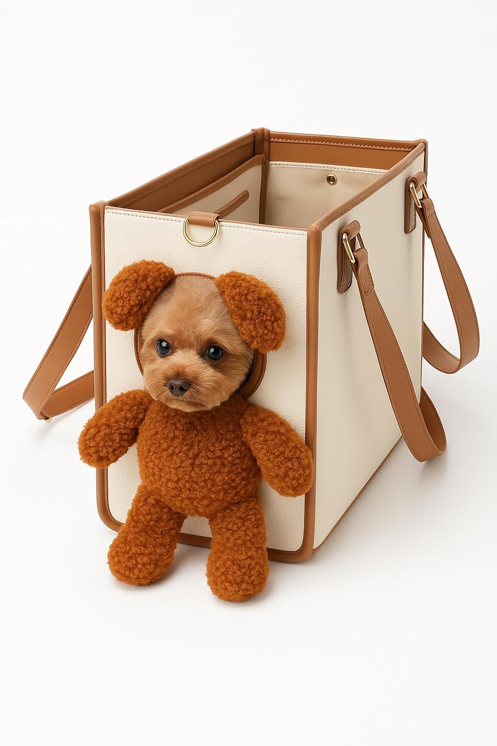 Dog/cat Carrier Purse – Viral on TikTok! Soft Travel Tote for Small Dogs or Cats with Leash Clip & Peek Window – Cute Bag for Bichon, Poodle, Yorkie, Chihuahua (