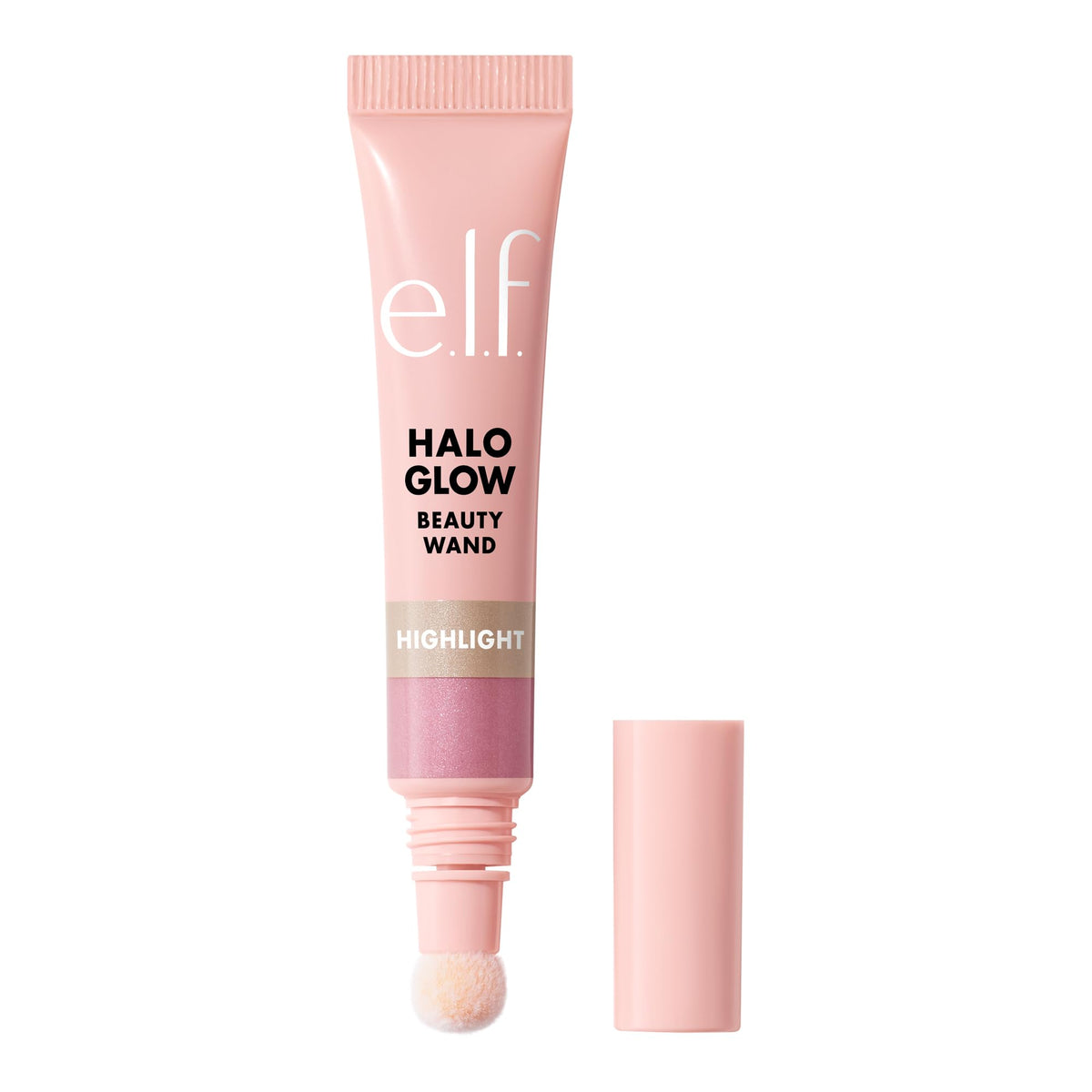 e.l.f. Halo Glow Highlight Beauty Wand, Liquid Highlighter Wand For Luminous, Glowing Skin, Buildable Formula, Vegan & Cruelty-free,Champagne Campaign