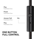 OneOdio Wired DJ Hi-Res Over-Ear Headphones for PC, Keyboard Guitar - Black