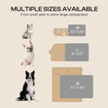 Luciphia Fluffy Paw Print Dog Blanket Large/Medium/Small, Soft Fleece Throw